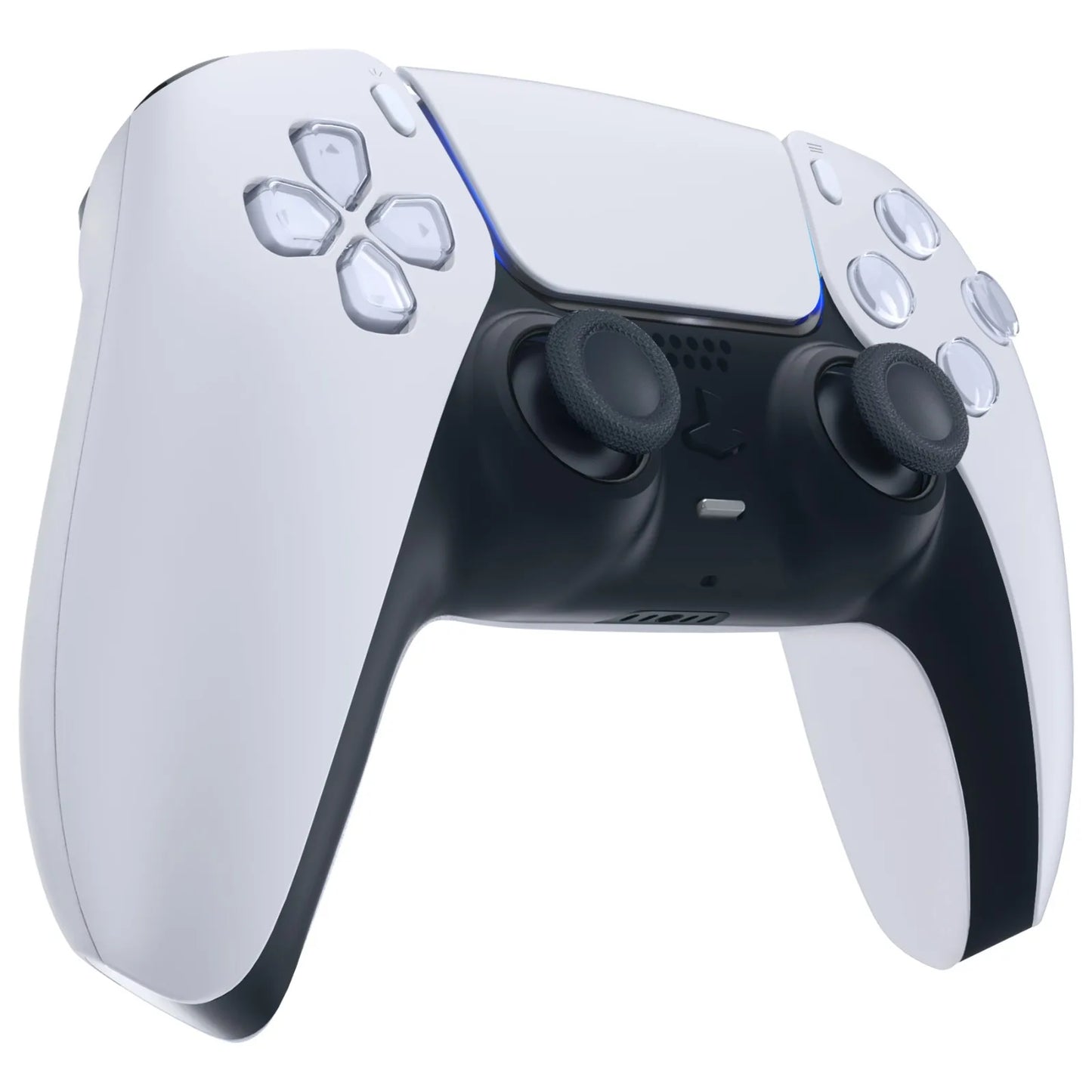 eXtremeRate Replacement Thumbsticks Button Analog Stick Joystick for ps5 for ps4 All Model - White Red Black Purple
