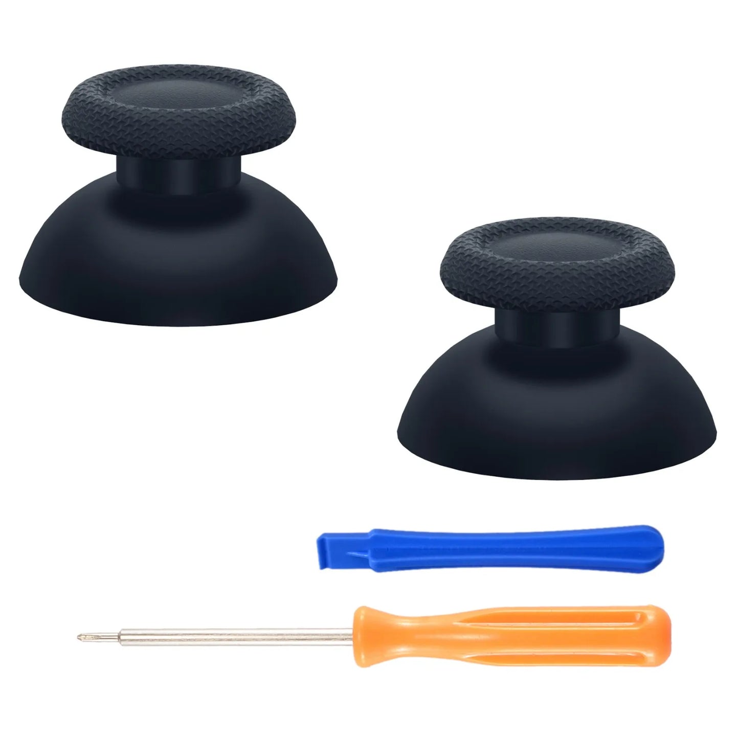 eXtremeRate Replacement Thumbsticks Button Analog Stick Joystick for ps5 for ps4 All Model - White Red Black Purple