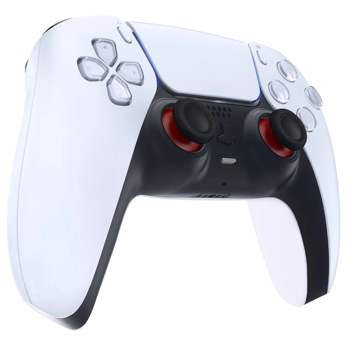 eXtremeRate Replacement Thumbsticks Button Analog Stick Joystick for ps5 for ps4 All Model - White Red Black Purple