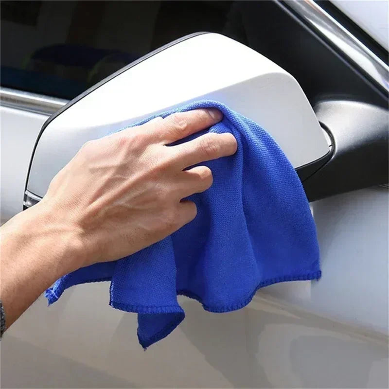 20pcs/Lot 30x30cm Car Cleaning Towel Microfiber Home Window Beauty Salon Barber Shop Car Care Polishing Auto Washing Soft Cloths