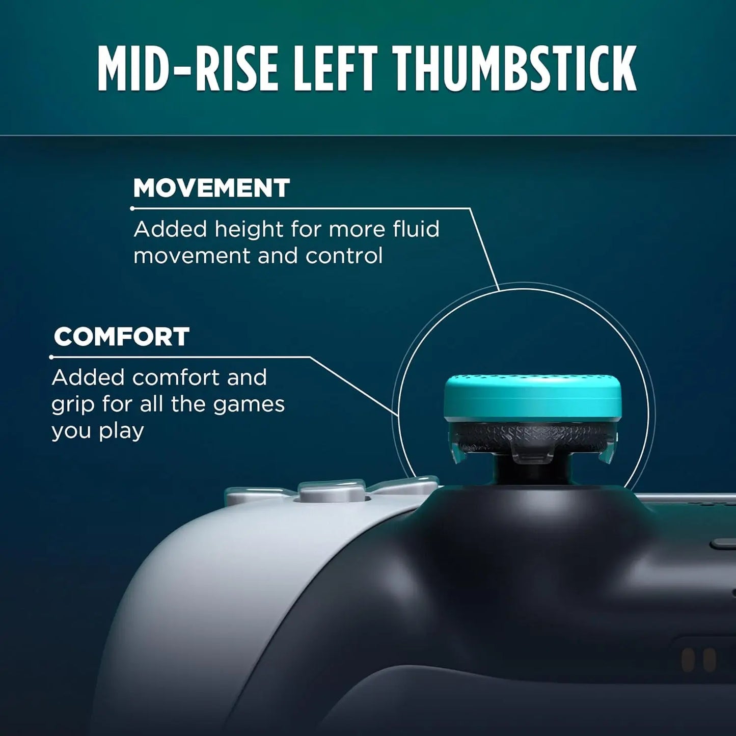 freek galaxy High-Rise Performance Analog Stick for PS4 PS5 Galaxy Joystick High-Rise Performance Analog Stick Controller