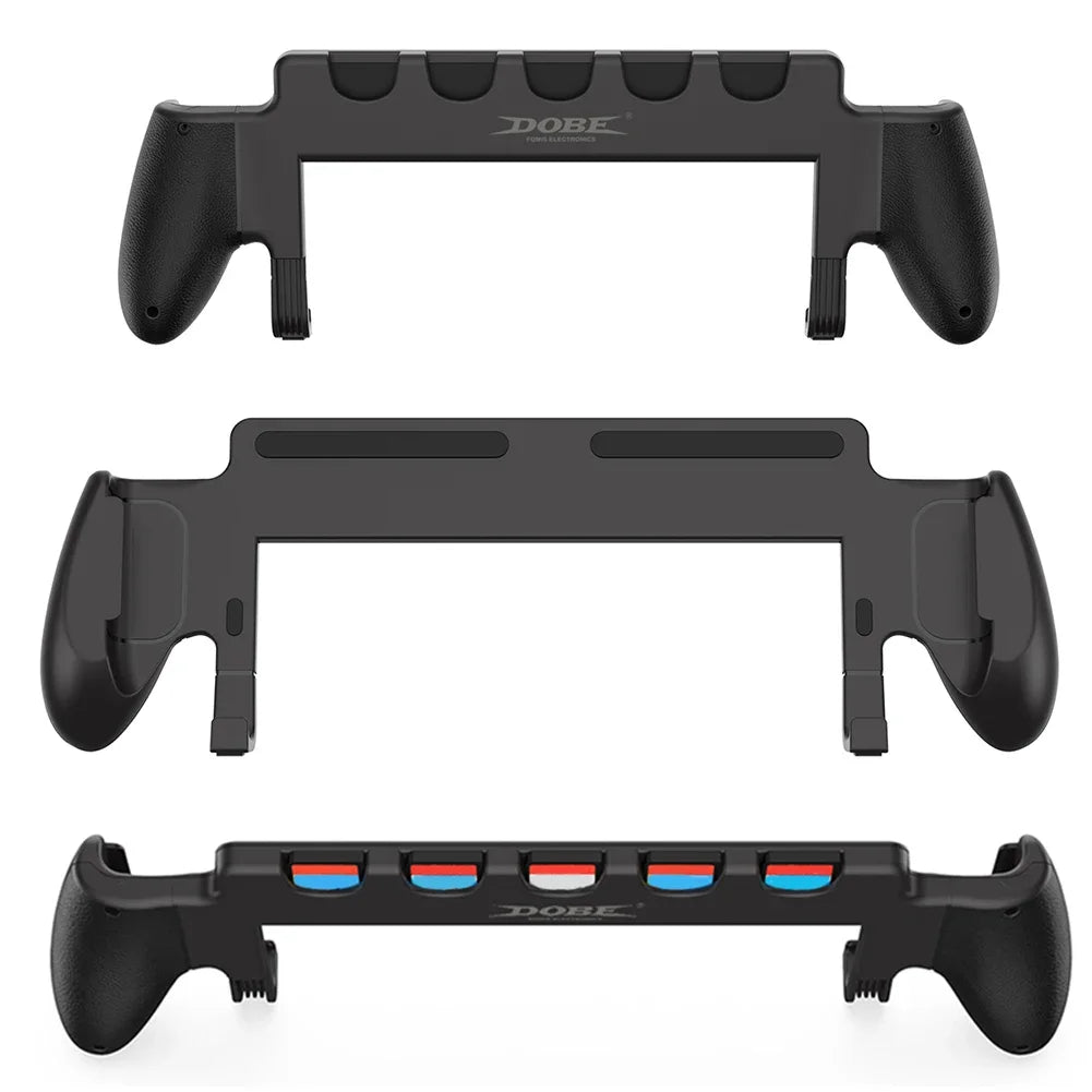For Nintendo for Switch 2 Grip with Stand Comfortable & Ergonomic Grip Holder 5 Game Slots Grip Holder Handle Controller Holder