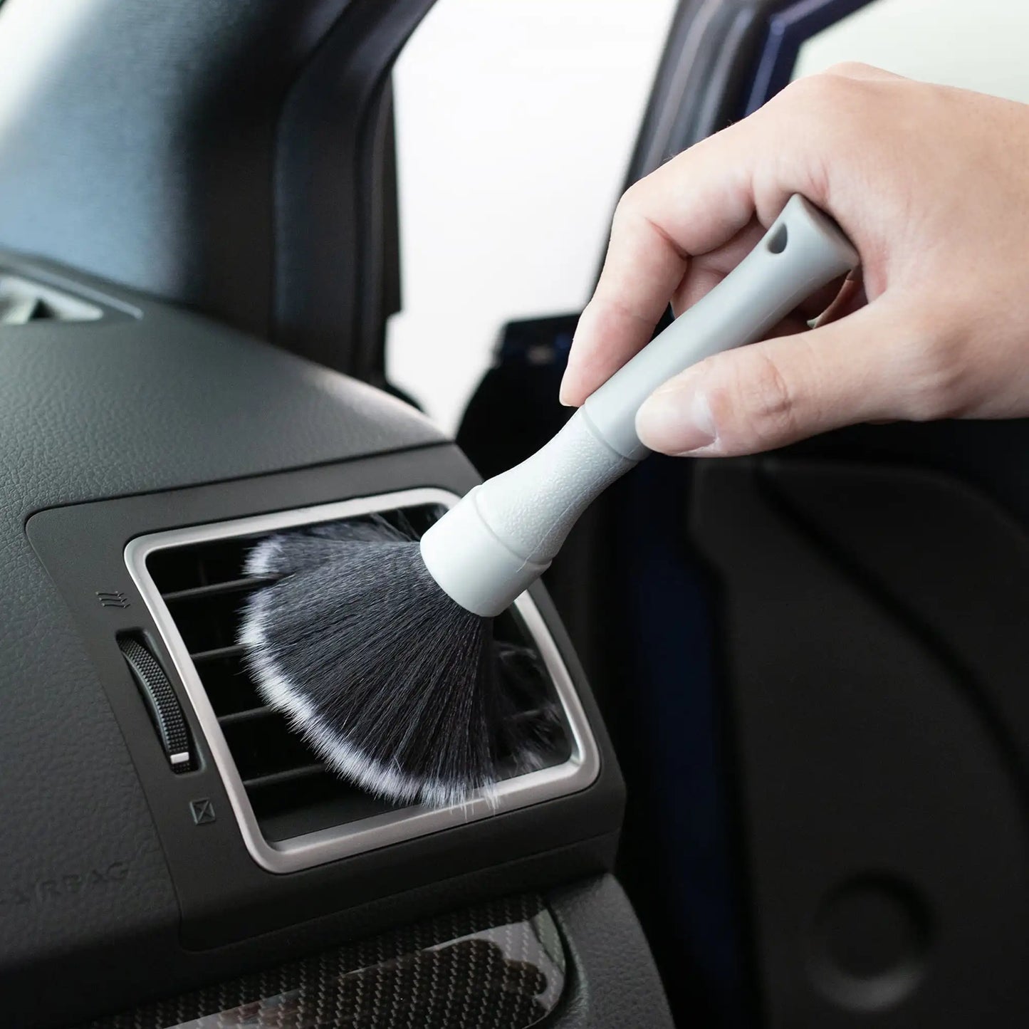 Car Detailing Brush for Interior and Exterior, 2 Piece Set