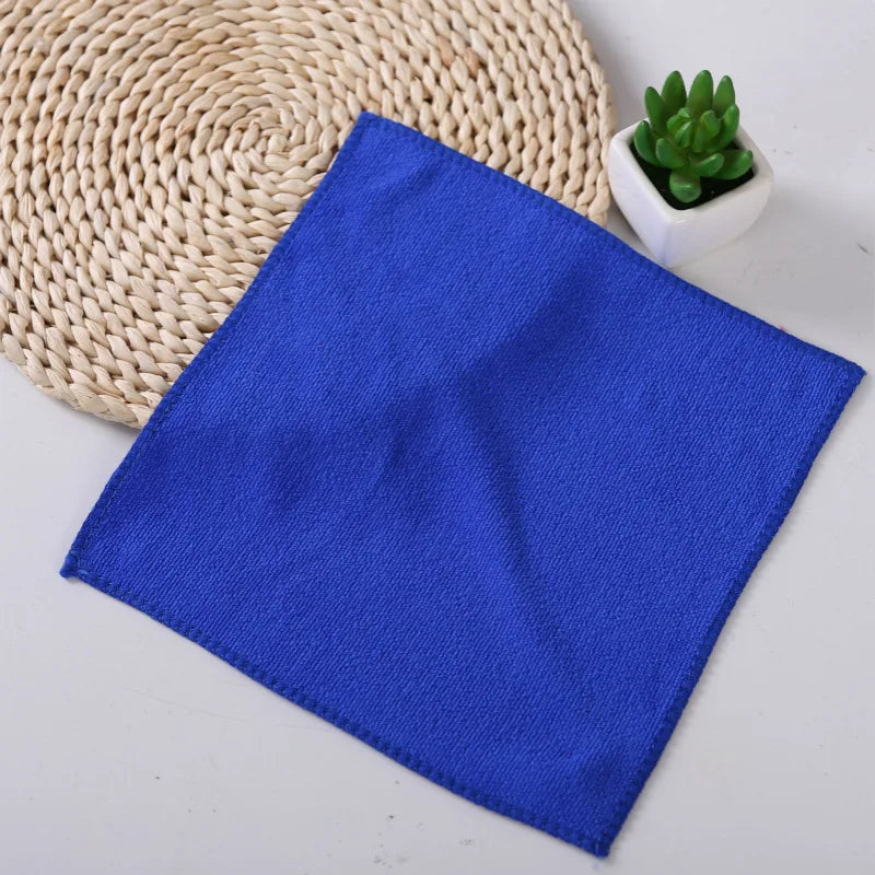 20pcs/Lot 30x30cm Car Cleaning Towel Microfiber Home Window Beauty Salon Barber Shop Car Care Polishing Auto Washing Soft Cloths