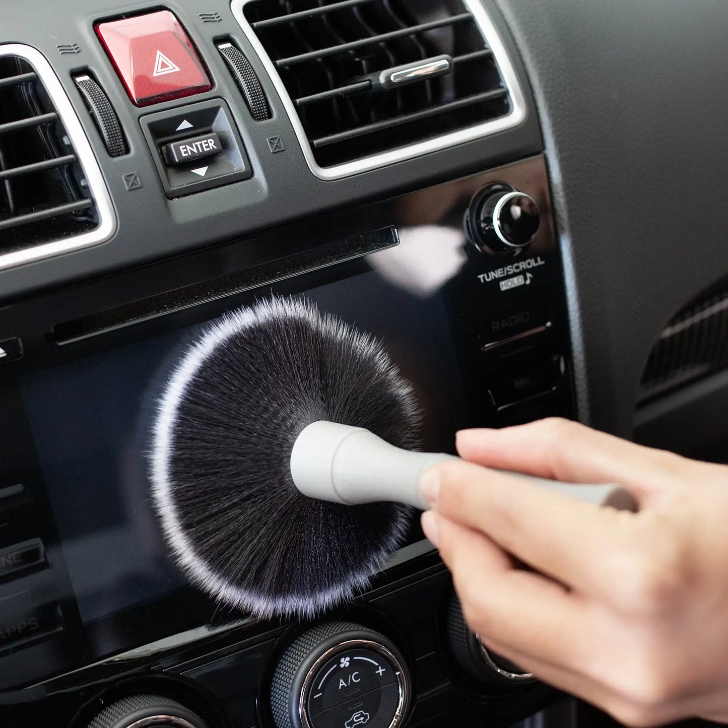 Car Detailing Brush for Interior and Exterior, 2 Piece Set