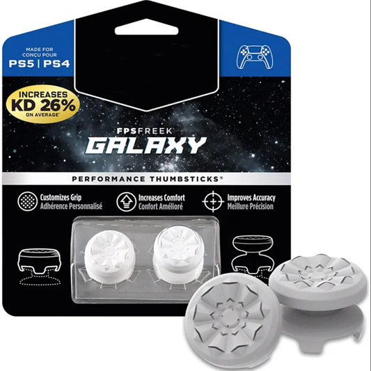 Freek Galaxy FPS For PS4 High-Rise Analog Stick PS5 Joystick Controller Performance Command Stick Game Silicone Cap